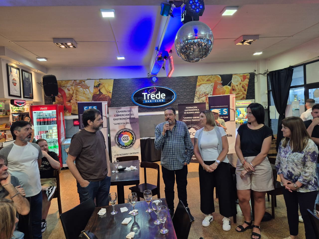 La Cámara Gastronómica de San Martín realizó su brindis de fin de año 